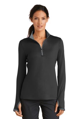 Ladies' Dri-Fit Stretch 1/2-Zip Cover-Up