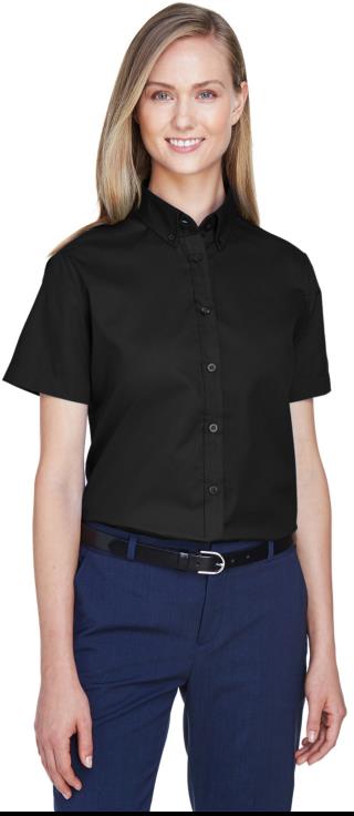 78194 - Ladies' Optimum Short Sleeve Twill Shirt