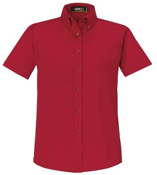 78194 - Ladies' Optimum Short Sleeve Twill Shirt