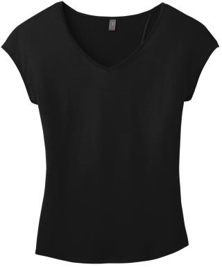Ladies' Drapey Cross-Back Tee