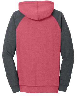 Ladies Lightweight Fleece Raglan Hoodie