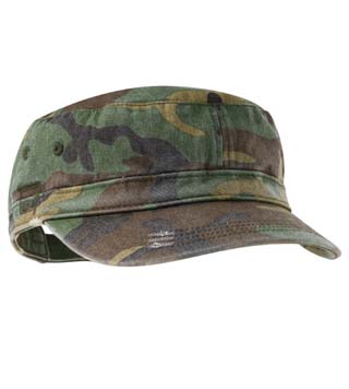 DT605A - Distressed Military Hat