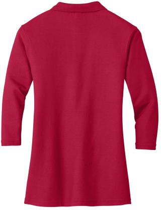 Ladies' Silk Touch 3/4-Sleeve Sport Shirt