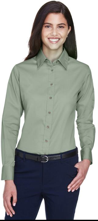 M500WA - Ladies' Long-Sleeve Twill Shirt