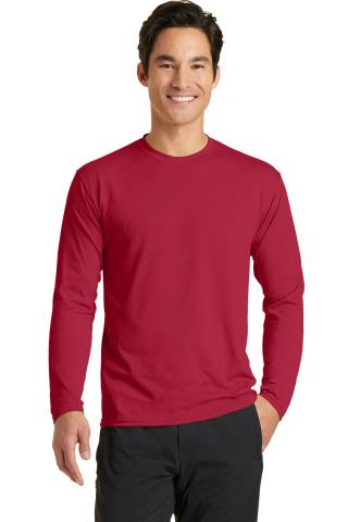 PC381LS - L/S Essential Blended Performance Tee