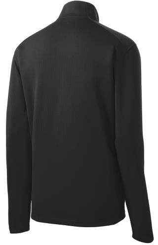 Sport-Wick Textured 1/4-Zip Pullover