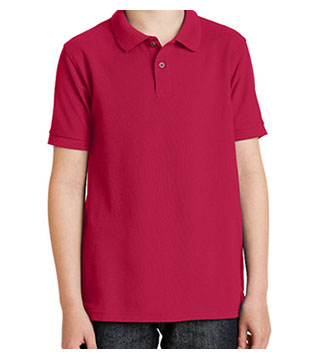 Y500A - Youth Silk Touch Polo